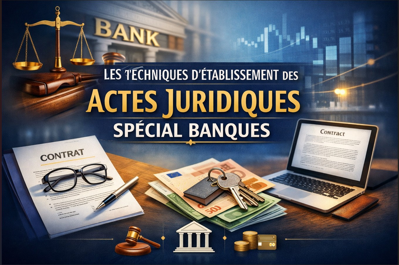 Les techniques d’etablissement des actes juridiques special banques
